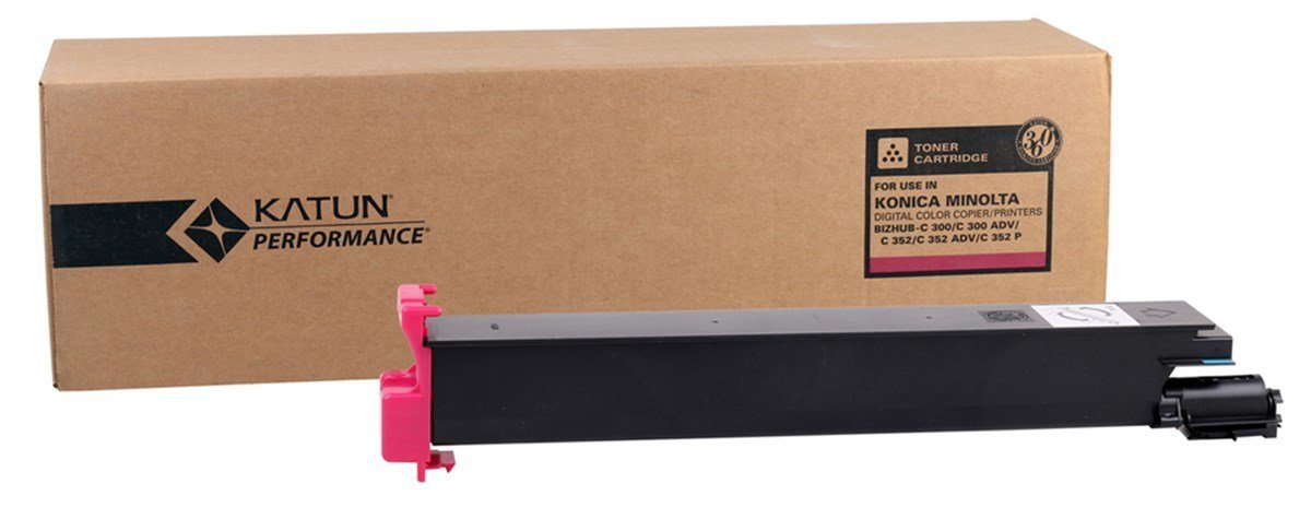 35298-Minolta-Develop TN-312 Katun Kırmızı Toner C300 C352 Ineo +300 +351