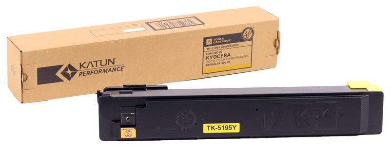 49333-Kyocera Mita TK-5195 Katun Sarı Toner -306ci CS-306ci 7k