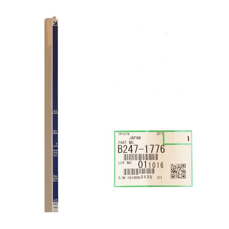 Ricoh MP-7500 Orjinal Scale Sheet Through Aficio 1060-2060-2075 B2471776