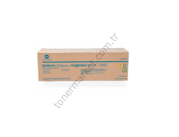 Minolta TN-313 Orjinal Sarı Toner Bizhub C30P C31P A06V254