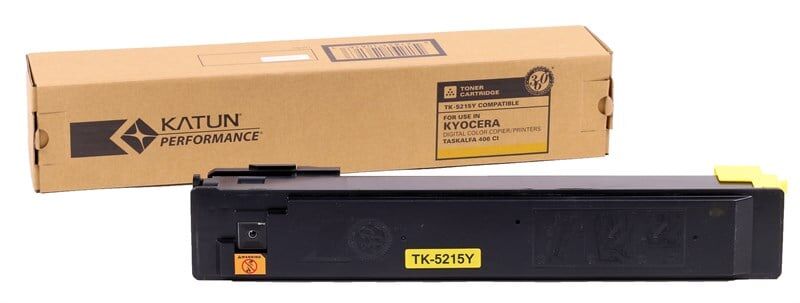 49357-Kyocera Mita TK-5215 Katun Sarı Toner -406ci CS-406ci 15k