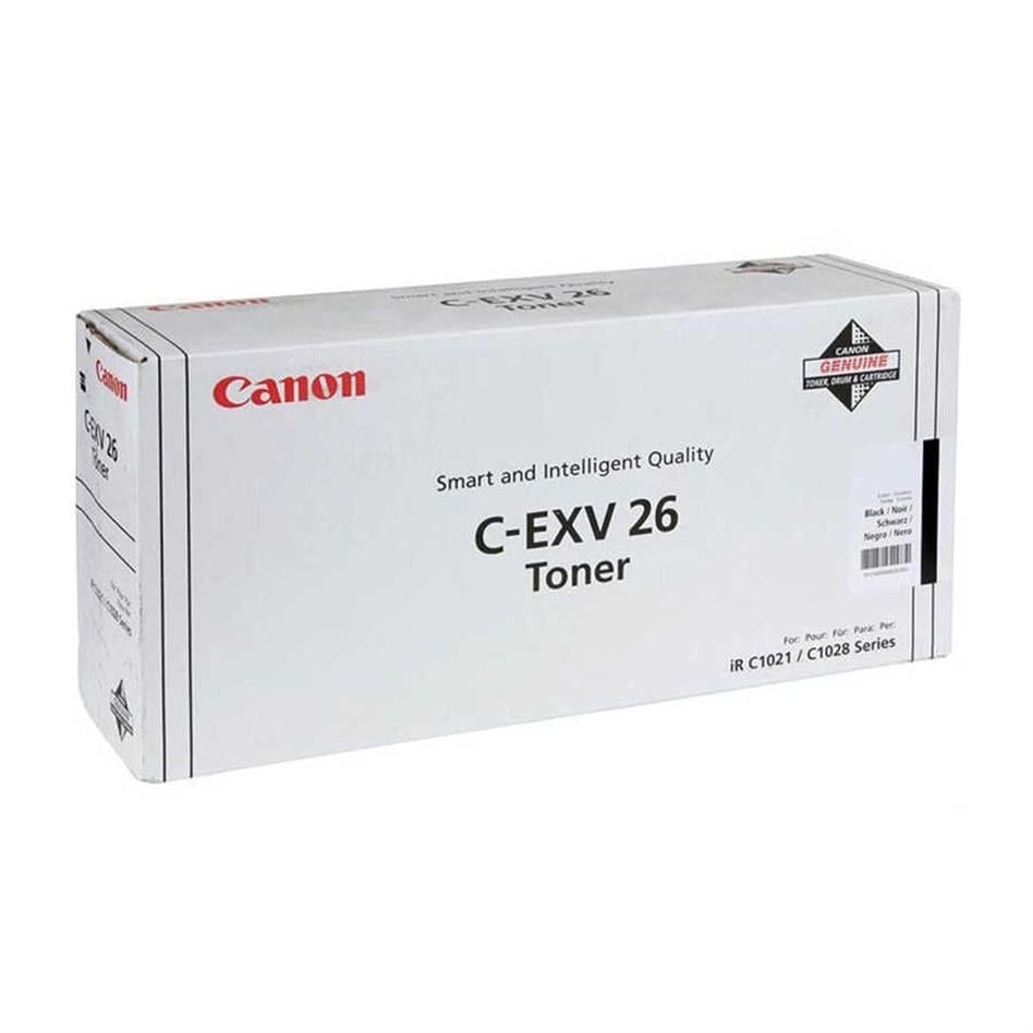 Canon EXV-26 Orijinal Siyah Toner ImageRUNNER -1021i  -1022i  -1028i 1660B006