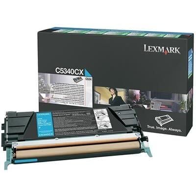 Lexmark C5340CX Orjinal Mavi Toner C-534  (7k)