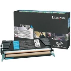Lexmark C5340CX Orjinal Mavi Toner C-534  (7k)