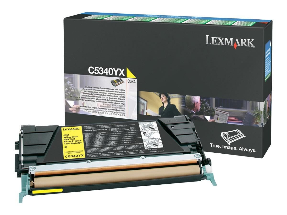 Lexmark C5340MX Orjinal Kırmızı Toner C-534  (7k)