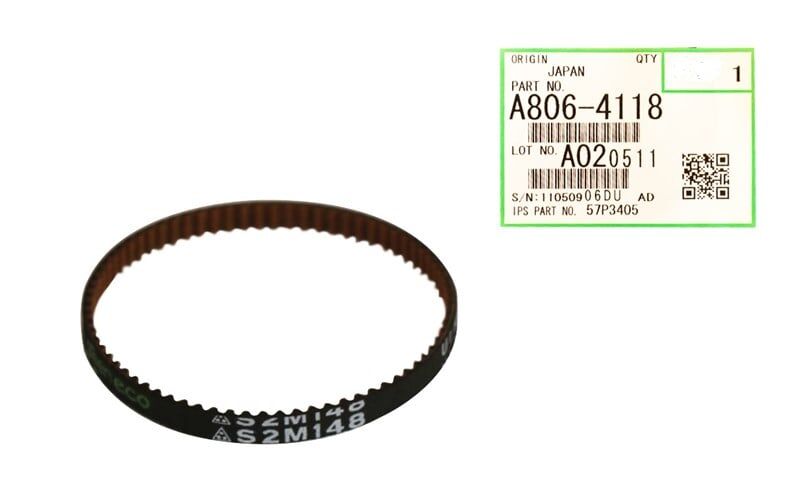 Ricoh MP 7500 Orjinal Timing Belt 6000 7000 8000 9000 9002 9003 7503  A8064118