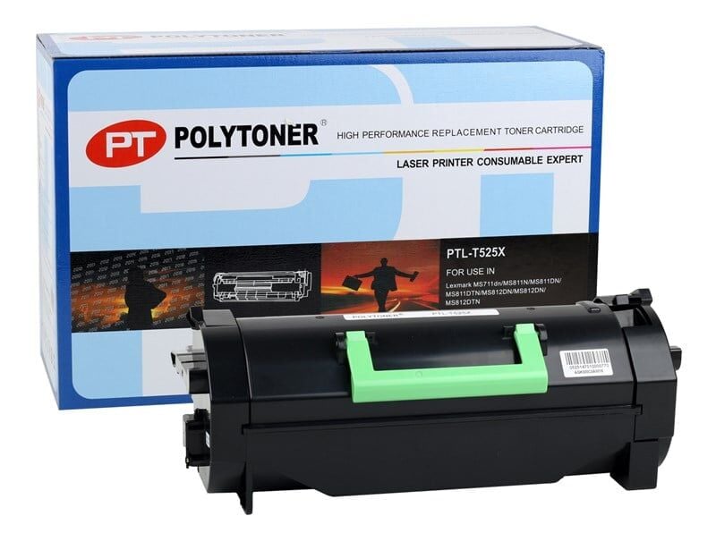 Lexmark 52D5X00  -525X  Polytoner MS-811  MS-812  (45k)