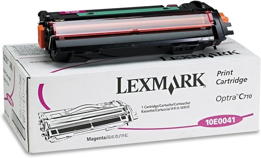 Lexmark Optra C-710 Orjinal Kırmızı Toner  10E0041