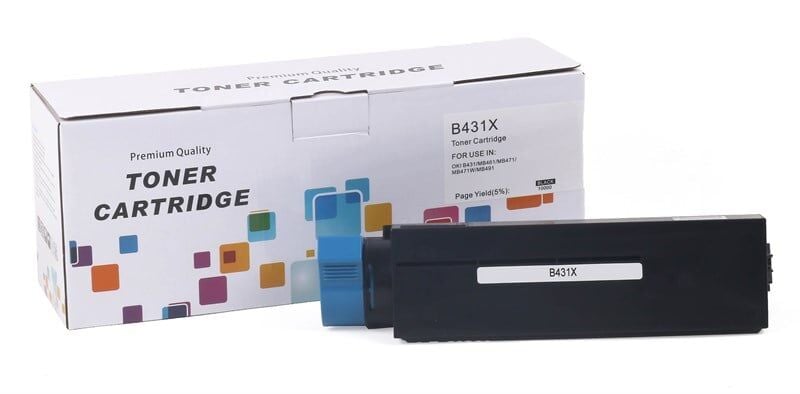 Oki B431X  B491X Muadil Toner MB491  (12k)