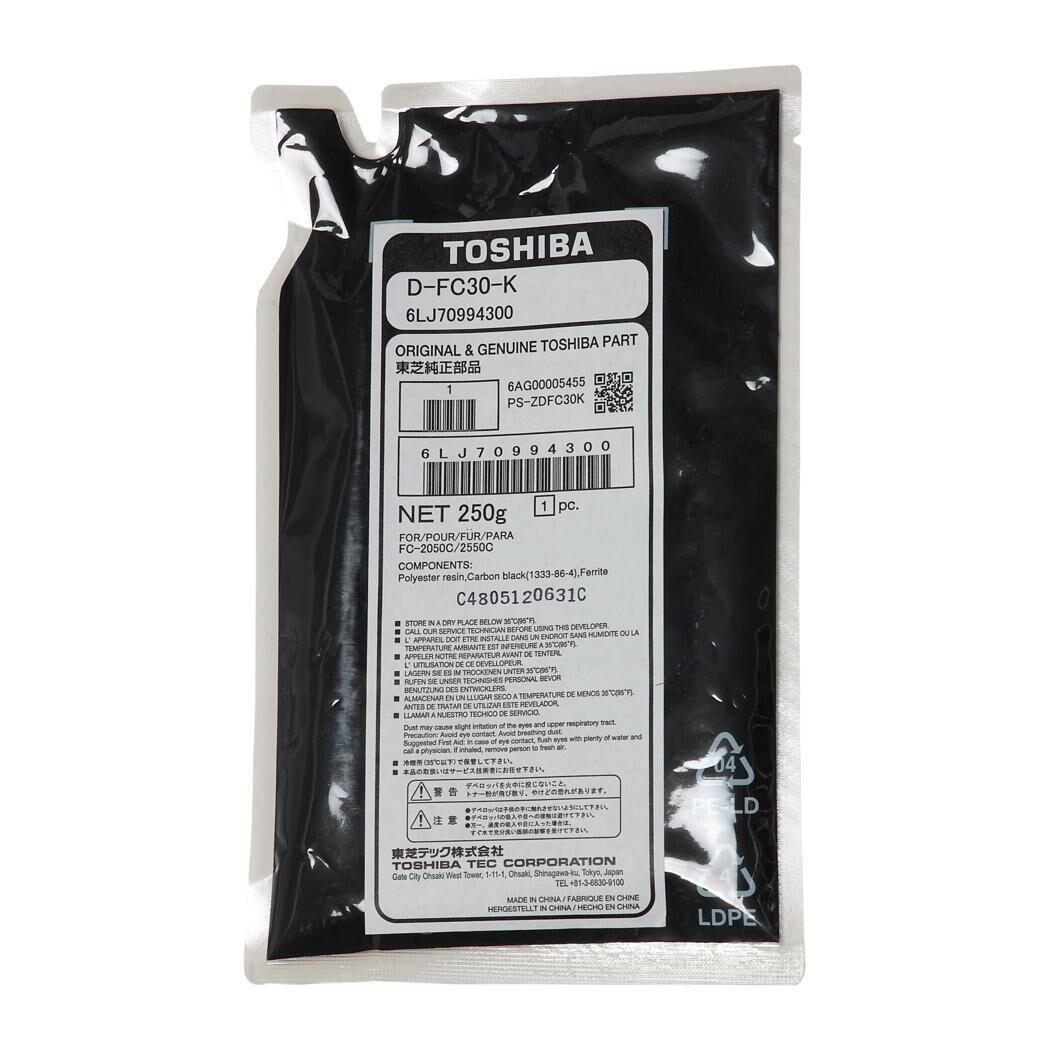 Toshiba D-FC30-K Orjinal Siyah Developer E-Studio 2050C 2520AC 2555C 4555C 250g.
