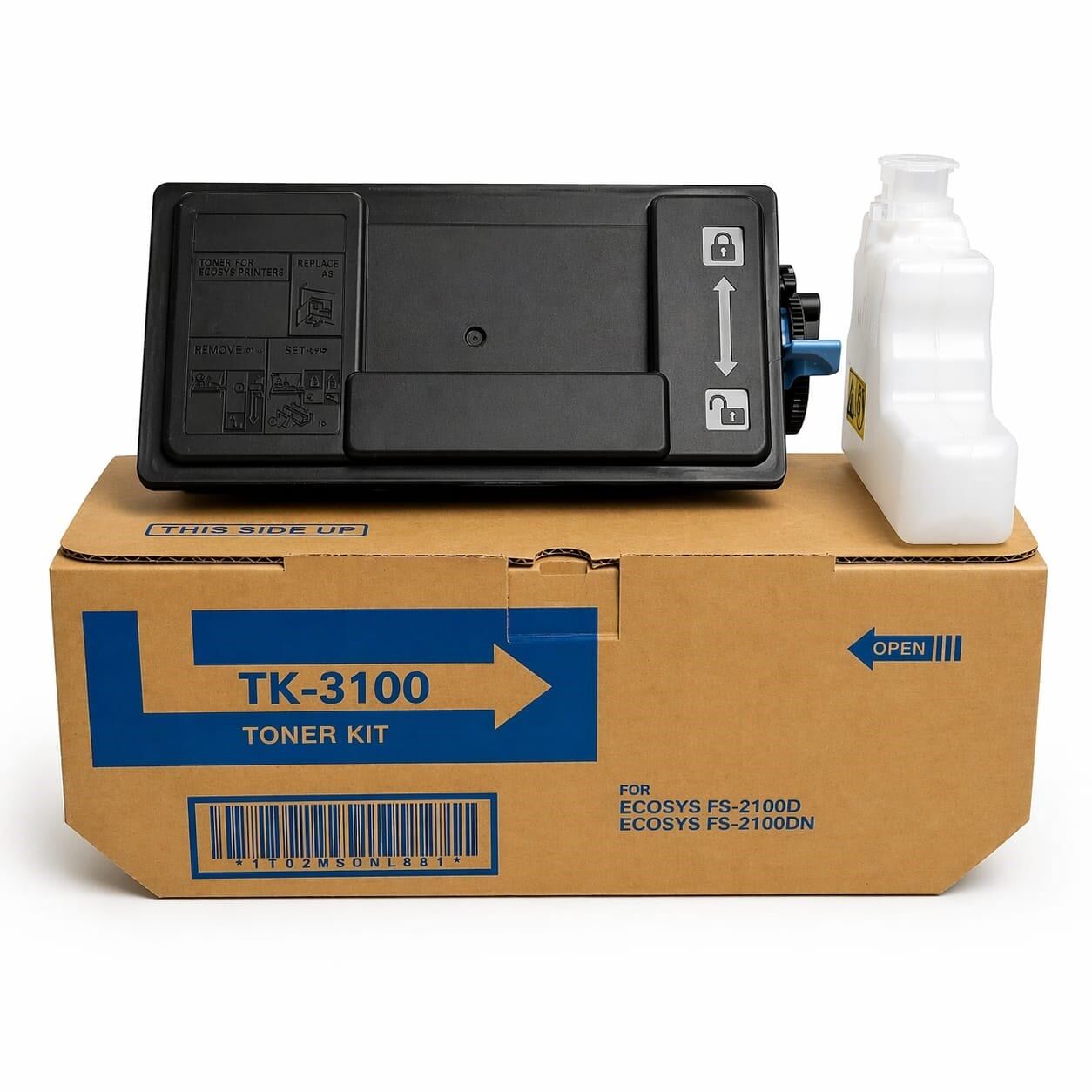 Kyocera Mita TK-3100 Smart Toner FS-2100 Ecosys M-3040dn M-3540dn