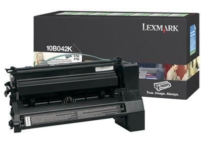 Lexmark Optra C-750  X-750 Yüksek Kapasite Orjinal Siyah Toner  10B042K  (15k)
