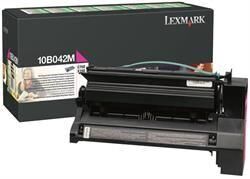 Lexmark Optra C-750  X-750 Yüksek Kapasite Kırmızı Orjinal Toner  10B042M  (15k)