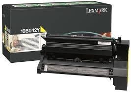Lexmark Optra C-750  X-750 Yüksek Kapasite Orjinal Sarı Toner  10B042Y  (15k)