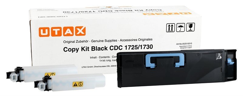 Utax CDC-1725-1730 / Triumph Adler DCC-2725-2730 Orjinal Siyah Toner (652510010)
