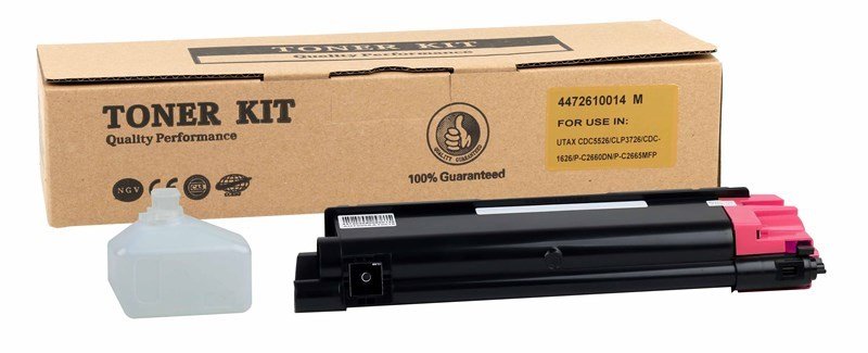 Utax CDC 1626 1726 Smart Kırmızı Toner DCC 2726 6526 CLP 3726 4726 PC 2665 2660