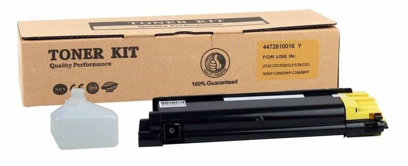 Utax CDC 1626 1726 Smart Sarı Toner DCC 2726 6526 CLP 3726 4726 PC 2665 2660