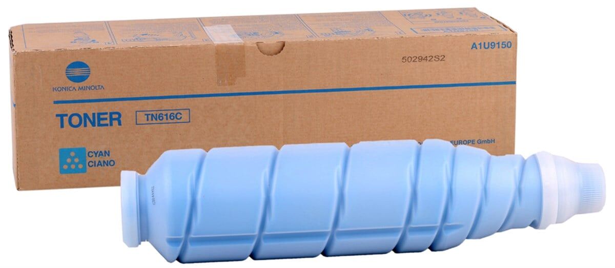 Minolta TN-616C-L Orjinal Mavi Toner Bizhub C-6000L A1U9452