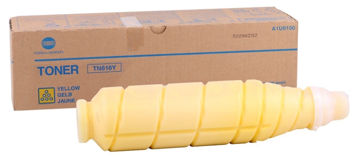 Minolta TN-616Y-L Orjinal Sarı Toner Bizhub C-6000L A1U9252