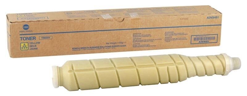 Minolta TN-620 Orjinal Sarı Toner AccurioPress C3070L C4065  2060L A3VX256 70k.