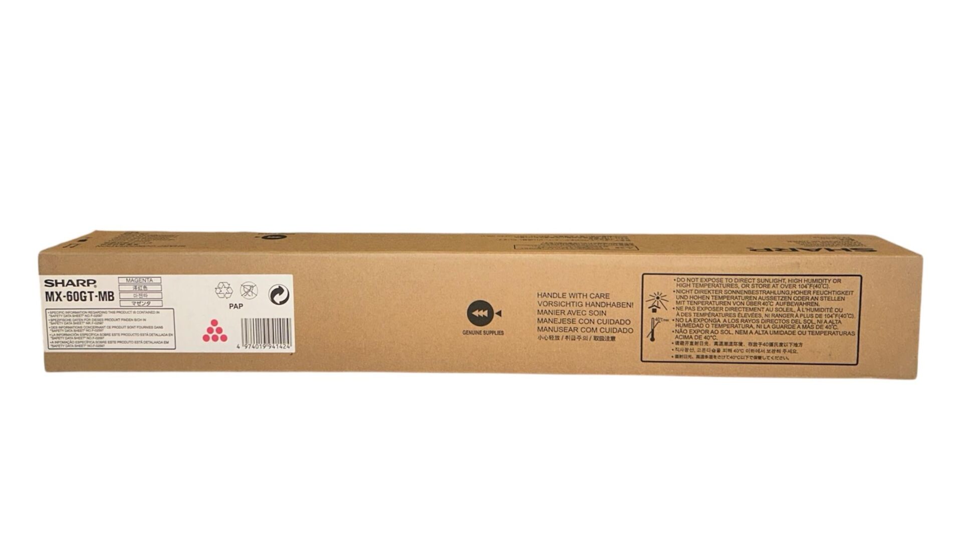 Sharp MX-60GT-MA Orijinal Lower Kırmızı Toner MX3050 3570 5050 5070 MX6000Serisi