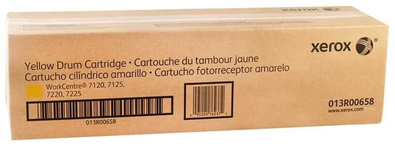 Xerox WorkCentre 7120 7125 7220 Orjinal Yellow Drum Unit 013R00658