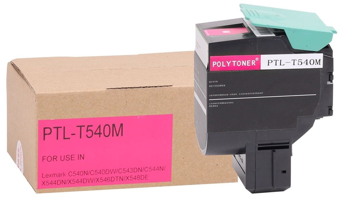 Lexmark Polytoner C540A1MG  C-540 C-543 C-544 1000Syf. Kırmızı Toner