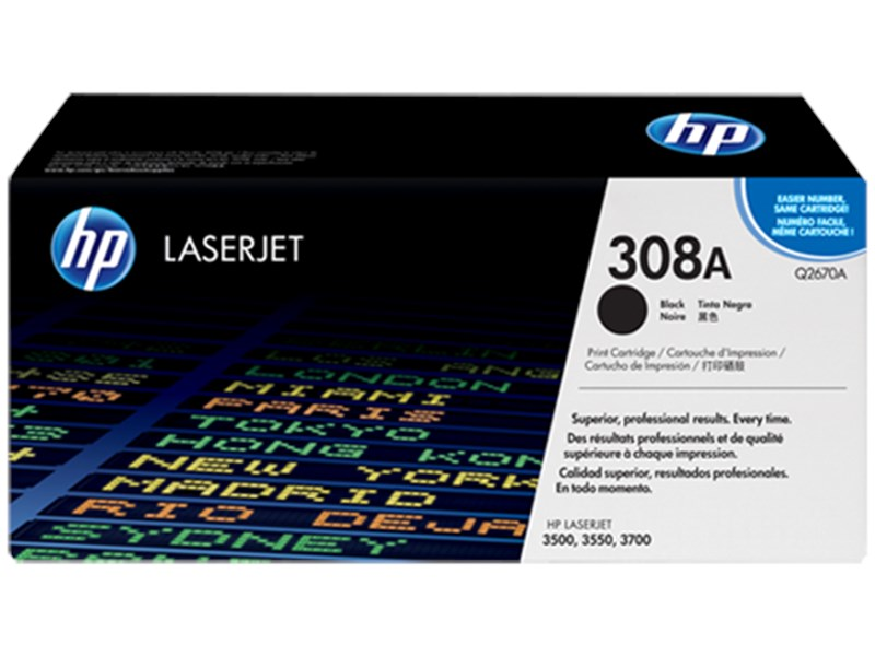 HP Q2670A (308A) Orjinal Siyah Toner