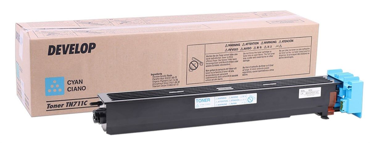 Develop TN-711 Mavi Orijinal Toner İneo +654 +754 A3VU4D0