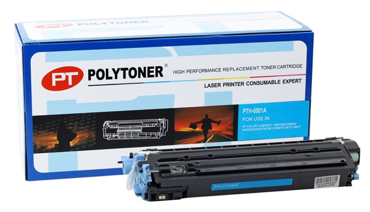 HP Q6001A 124A Mavi Muadil  Toner Laserjet 1600 2600 CM1015mfp LBP-5000 5100