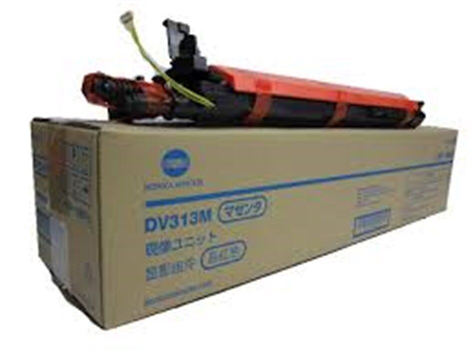 Minolta DV-313M Kırmızı Orjinal Developer Unit C-258  C-308  C-368 A7U40ED