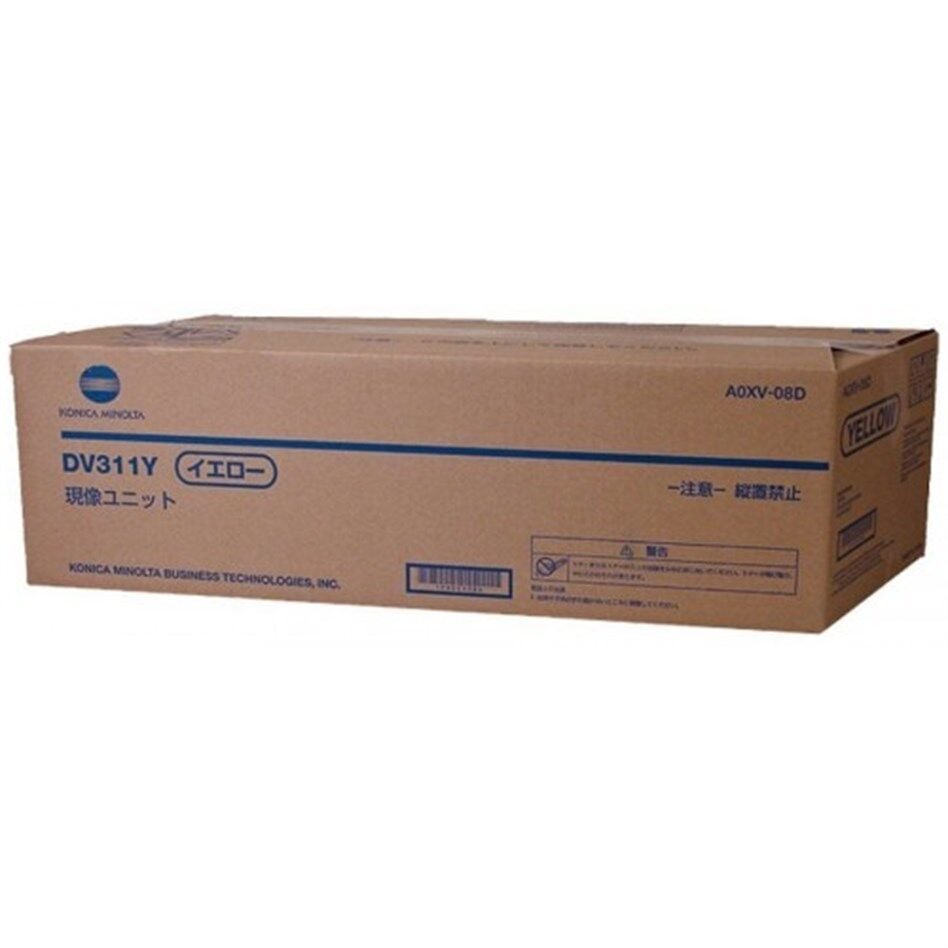 Minolta DV-311 Orijinal Sarı Developer Unit C220 C280 C360 MF220 MF28/0 A0XV-08D