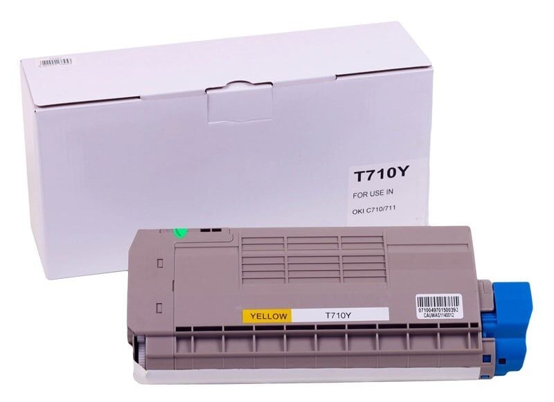 Oki C710 C711 Sarı Muadil Toner 44318605 11,5k