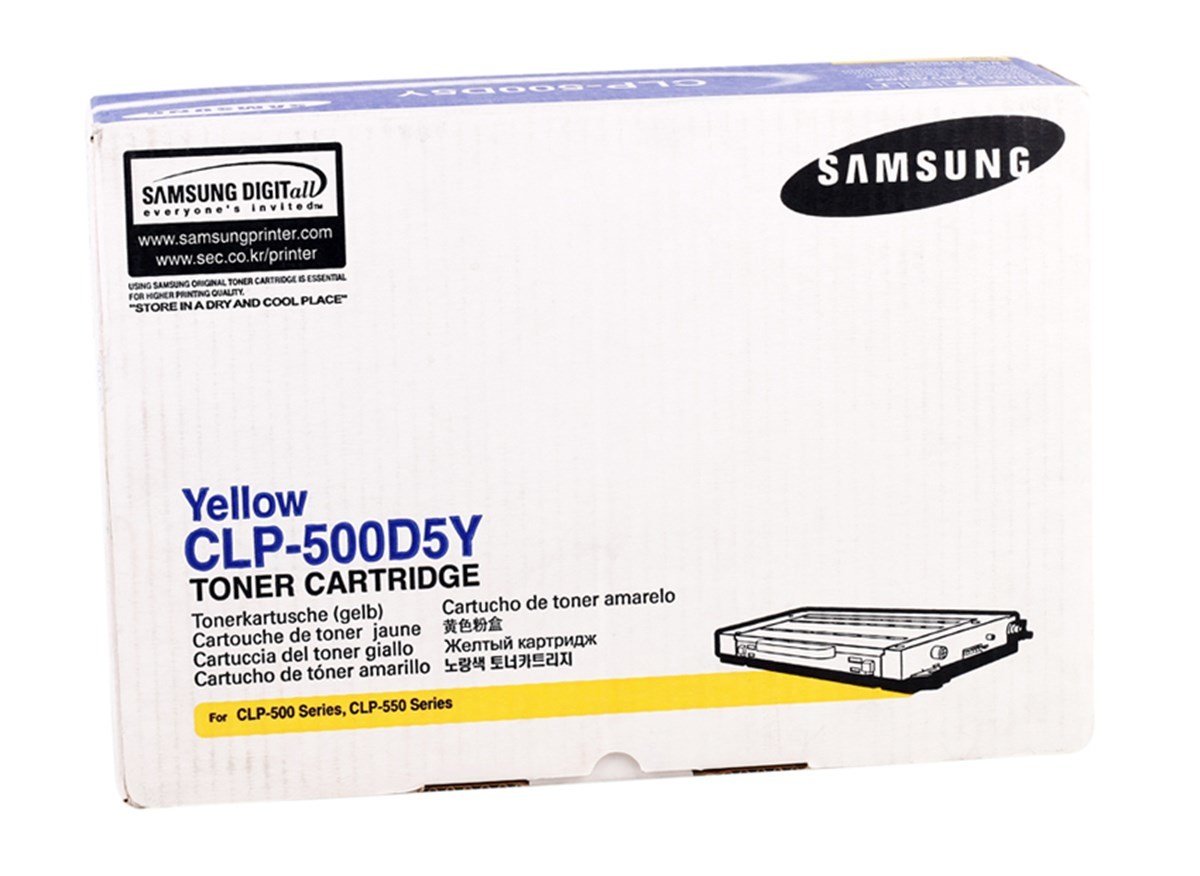 Samsung CLP-500D5Y/CLP-500D5Y Orjinal  Sarı Toner (5k)