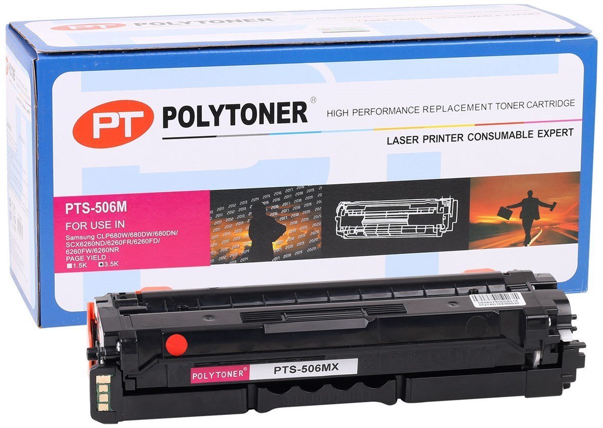 Samsung MLT-D506MA Polytoner Kırmızı CLP680W-SCX6260ND-6260FR (1,5k)