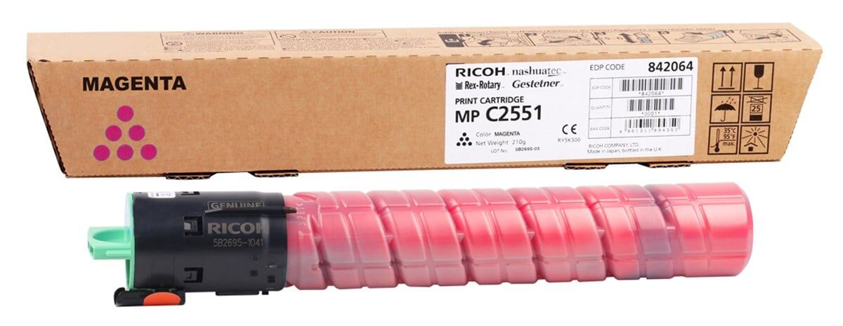 Ricoh MP-C2051 C2551 Orjinal Kırmızı Toner