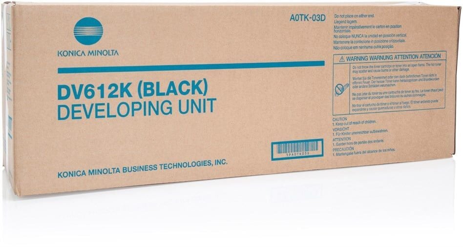 Minolta DV-612K Orjinal Siyah Developer ÜnitBizhub -552 -652 C-452 C-552 A0TK03D