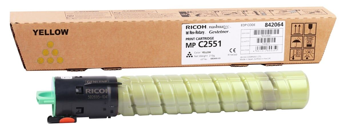 Ricoh MP-C2051 C2551 Orjinal Sarı Toner